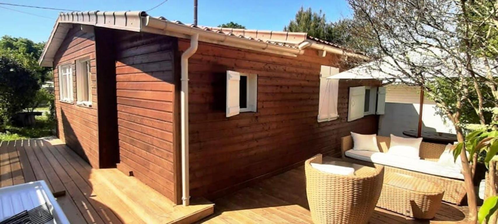 Avec Salon De Jardin Chalet Hourtin